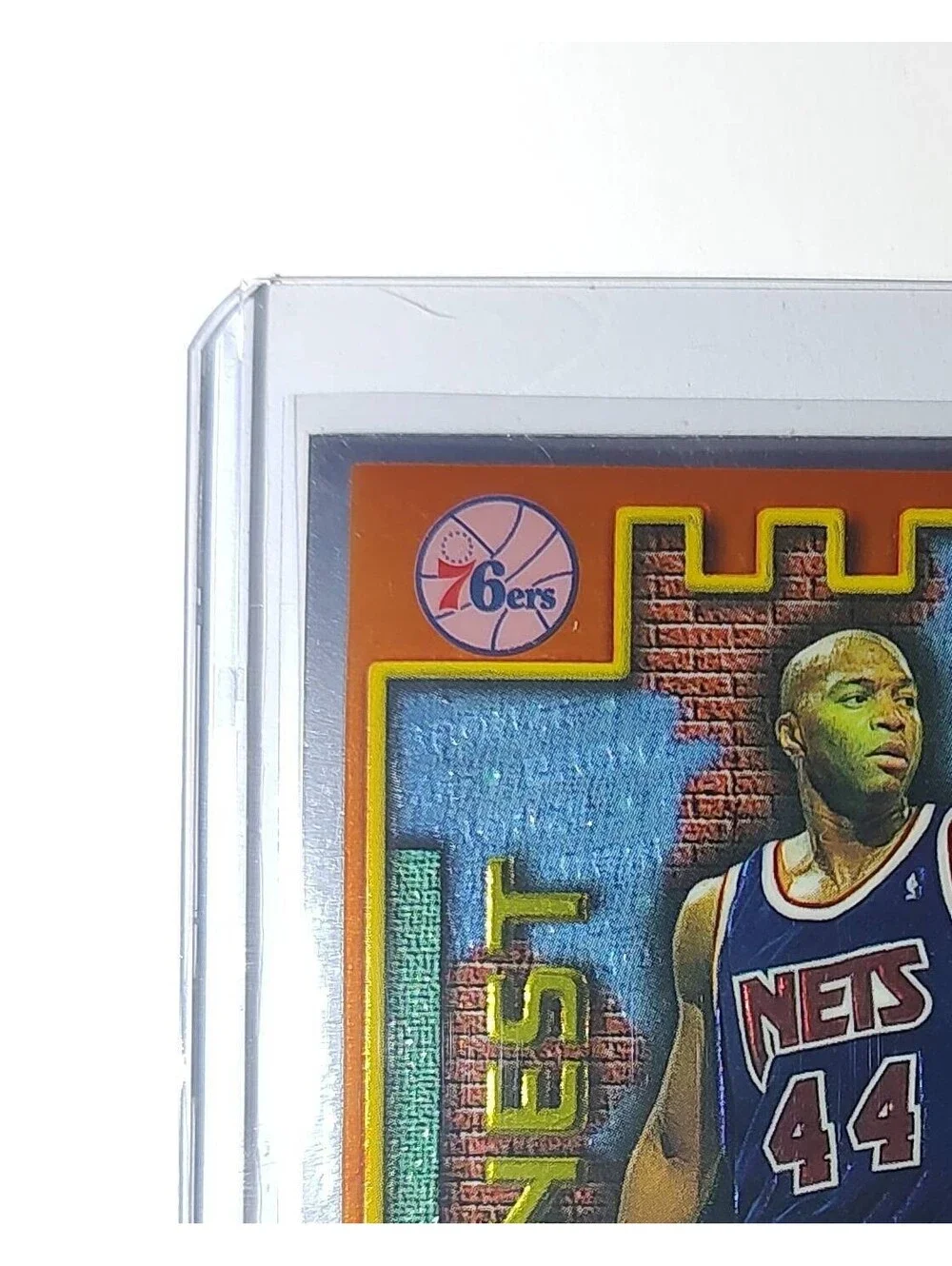 Derrick Coleman 1995-96 Topps Finest NBA #M30 Mysterly 76ers